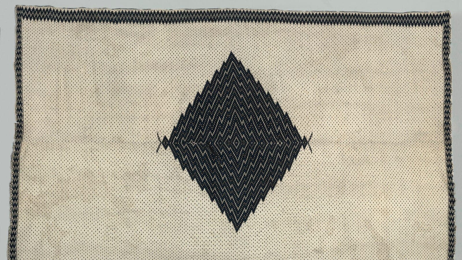 Handwoven Mexican Saltillo sarape representing Mexico’s textile tradition