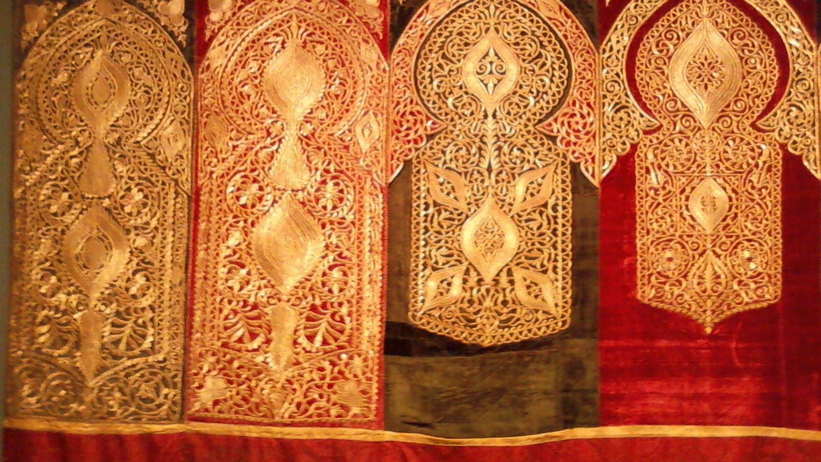 Ornate Moroccan woven textile representing Morocco’s textile heritage