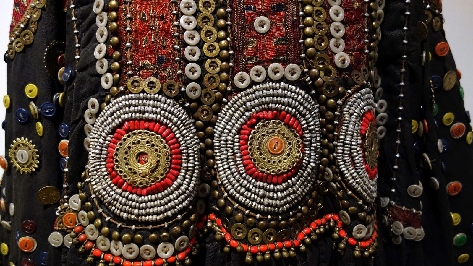 Embroidered Pakistani cotton textile representing the country’s textile industry