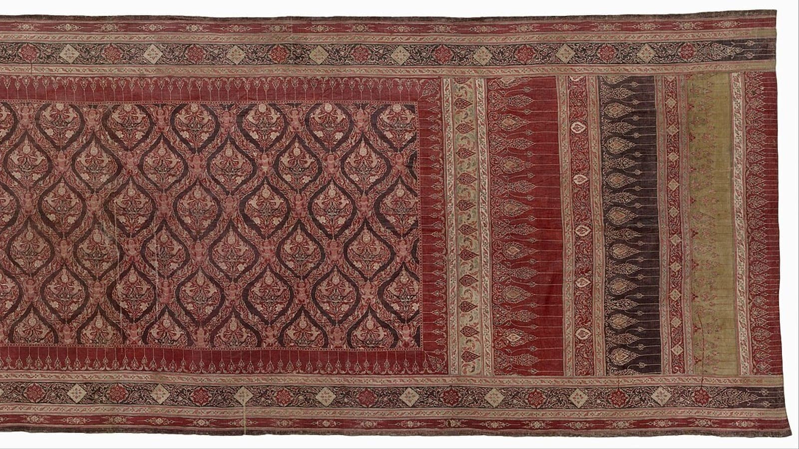 Ornate Thai woven ceremonial cloth representing Thailand’s textile tradition